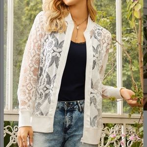 women’s lace jacket